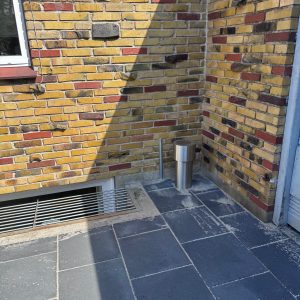 Luma Stålskorsten med kondensafløb